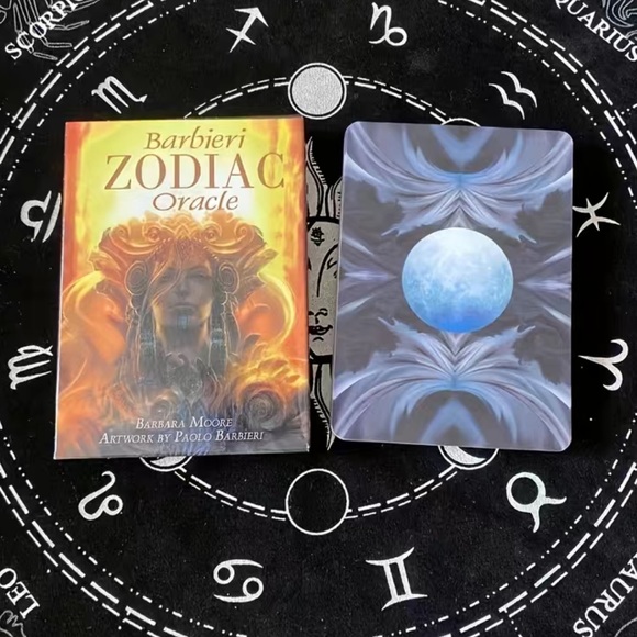 ✨ Barbieri Zodiac Oracle card deck by Barbara Moore ✨ - Picture 6 of 12